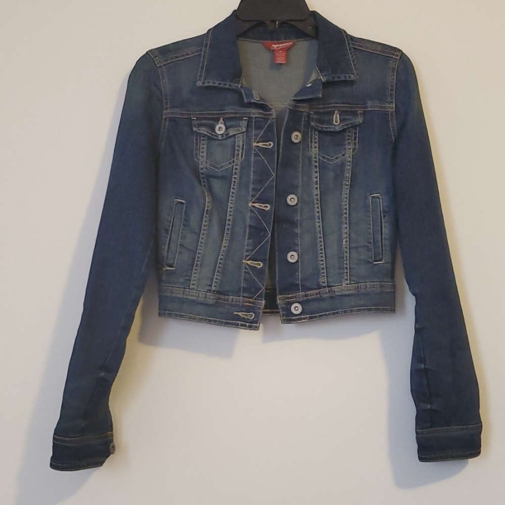 Denim Crop Jacket